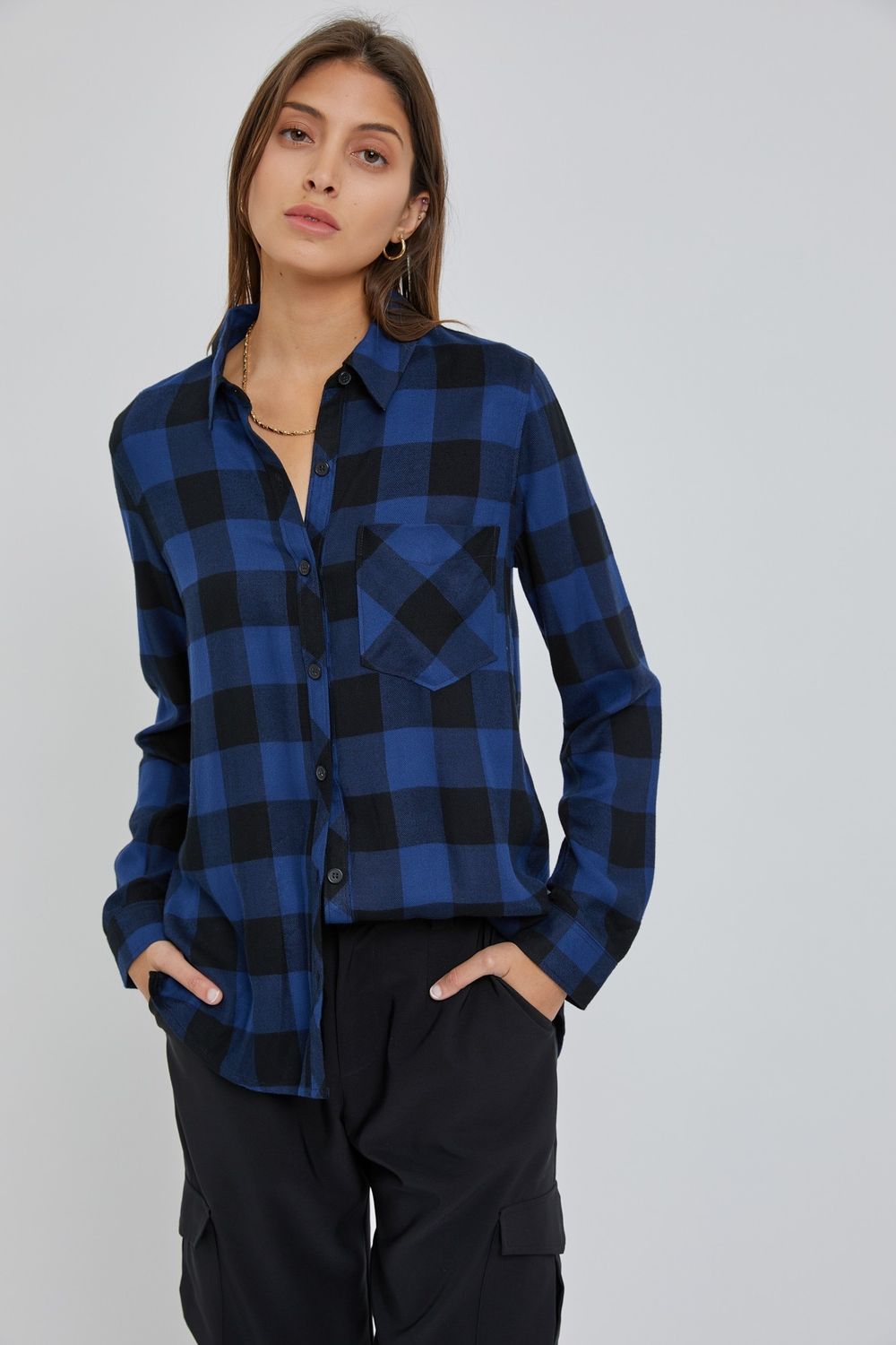 Jackie Flannel - Cobalt