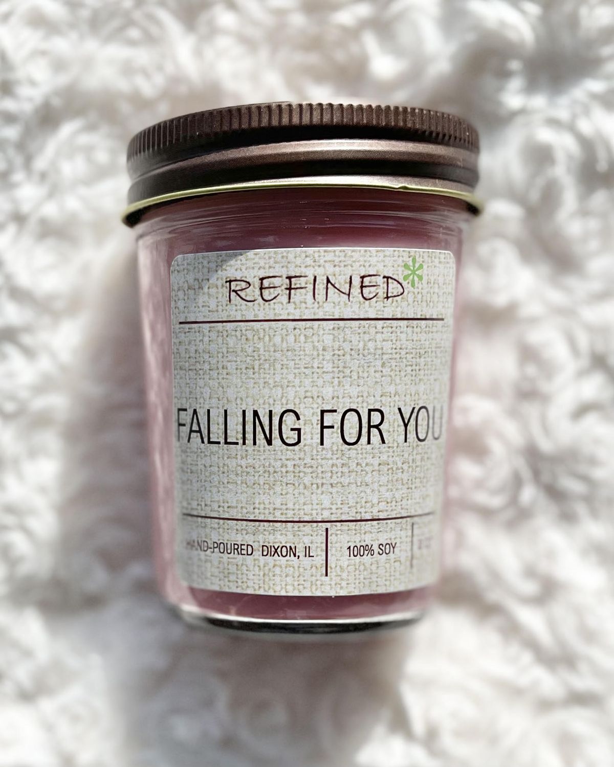 Falling For You Candle 8 oz Jar