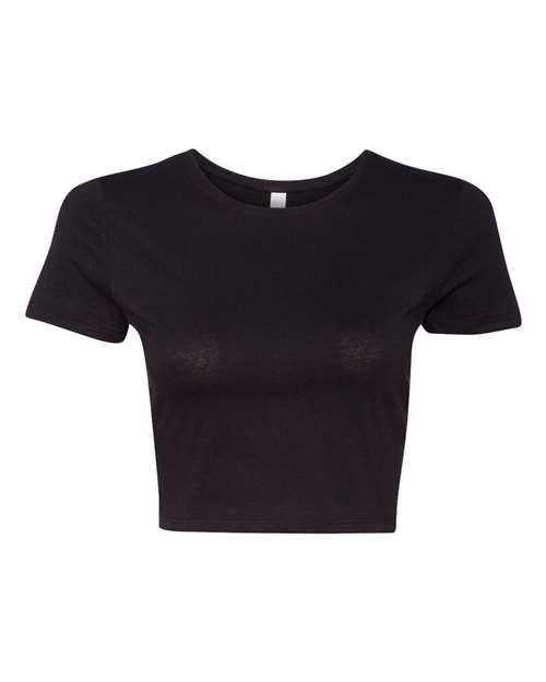 Black Cropped Tee