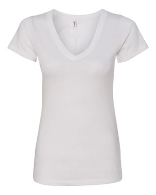 Ideal V-Neck Tee - White