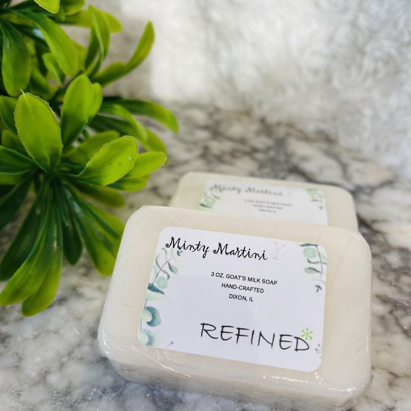 Minty Martini Soap 3oz