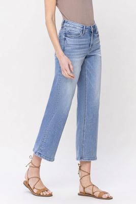 Leann Mid Rise Jeans - Light