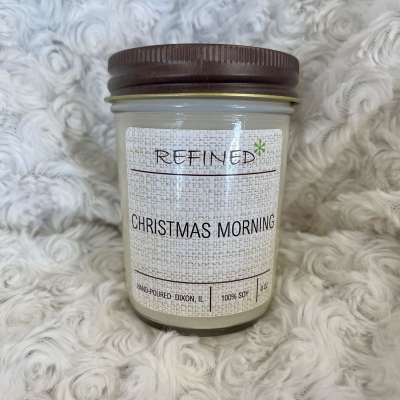 Christmas Morning 8oz Jar Candle