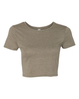 Olive Cropped Tee