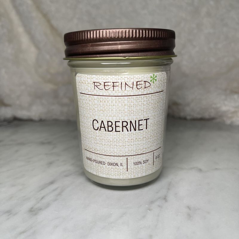 Cabernet Candle 8 oz Jar