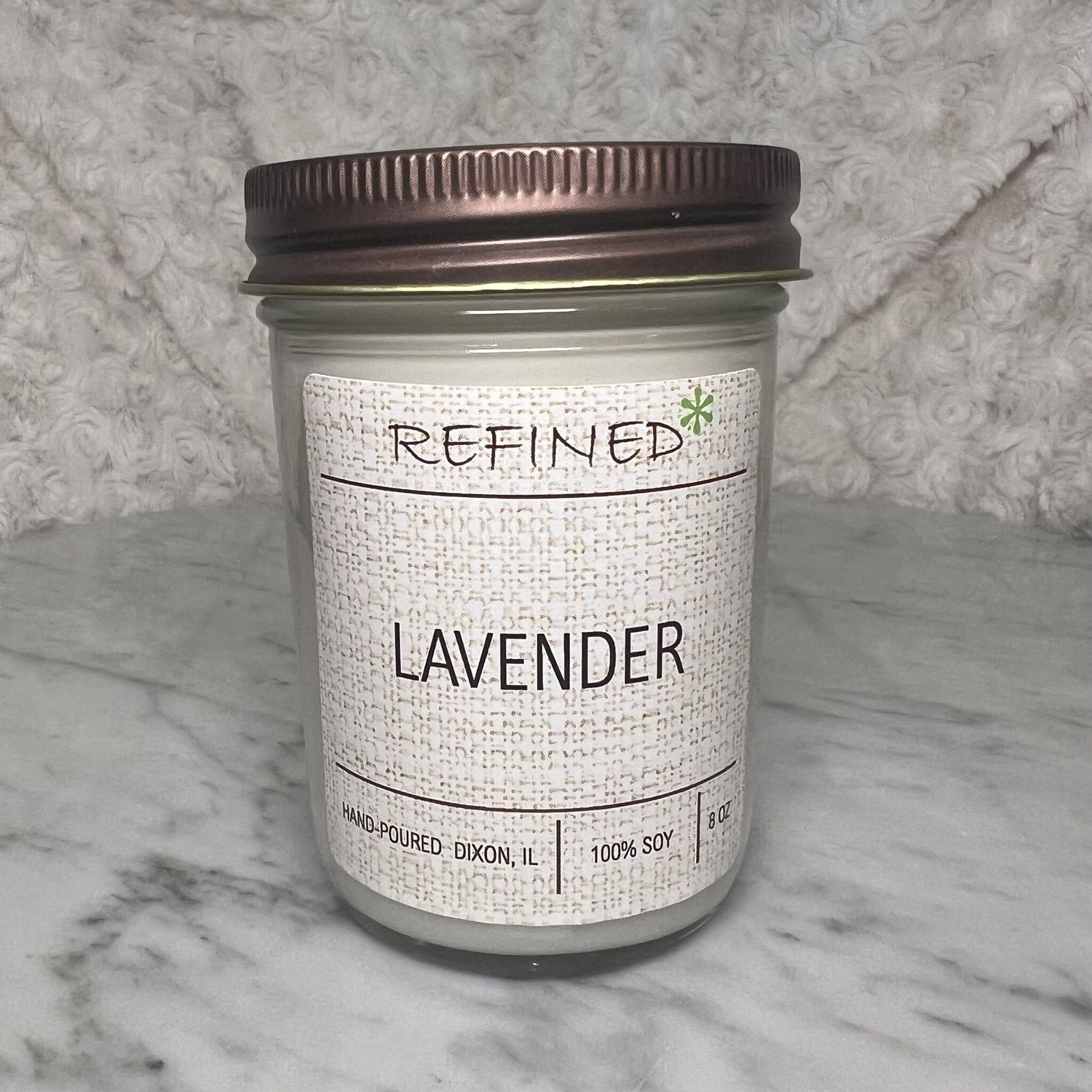 Lavender Candle 8 oz Jar