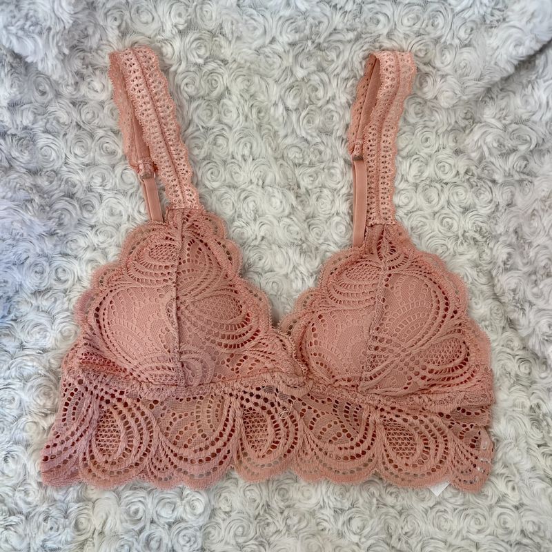 Coral Lace Bralette
