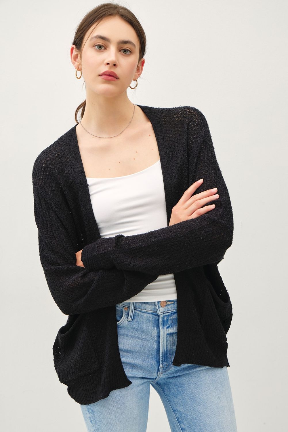 Kelly Cardigan - Black