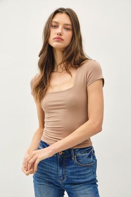 Luna Square Neck Top 