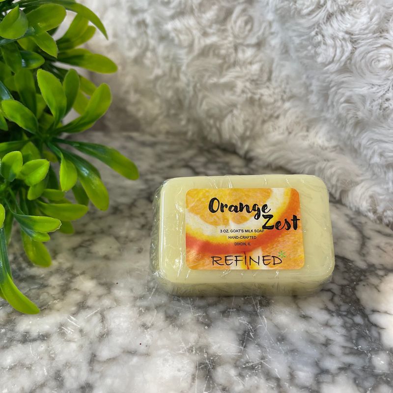 Orange Zest Soap 3oz