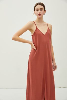 Camilia Cami Maxi Dress - Brick