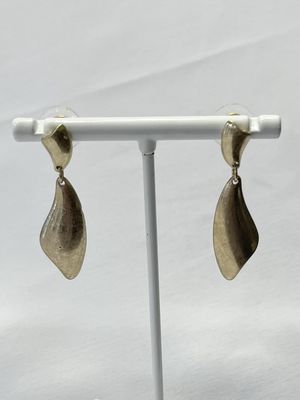 Gold Fin Earrings