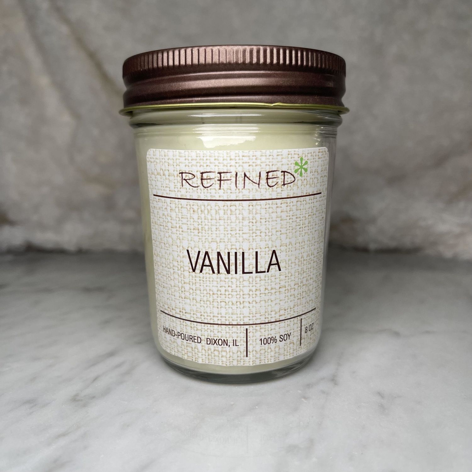 Vanilla Candle 8 oz Jar