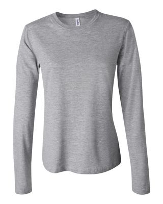 Jersey Long Sleeve Tee - Heather Grey