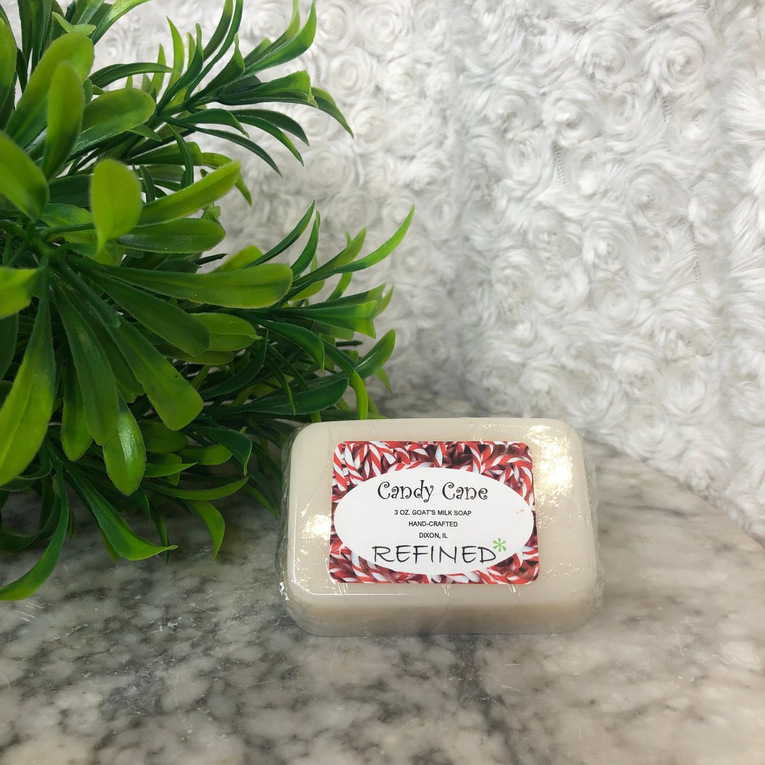 Candy Cane Soap 3oz