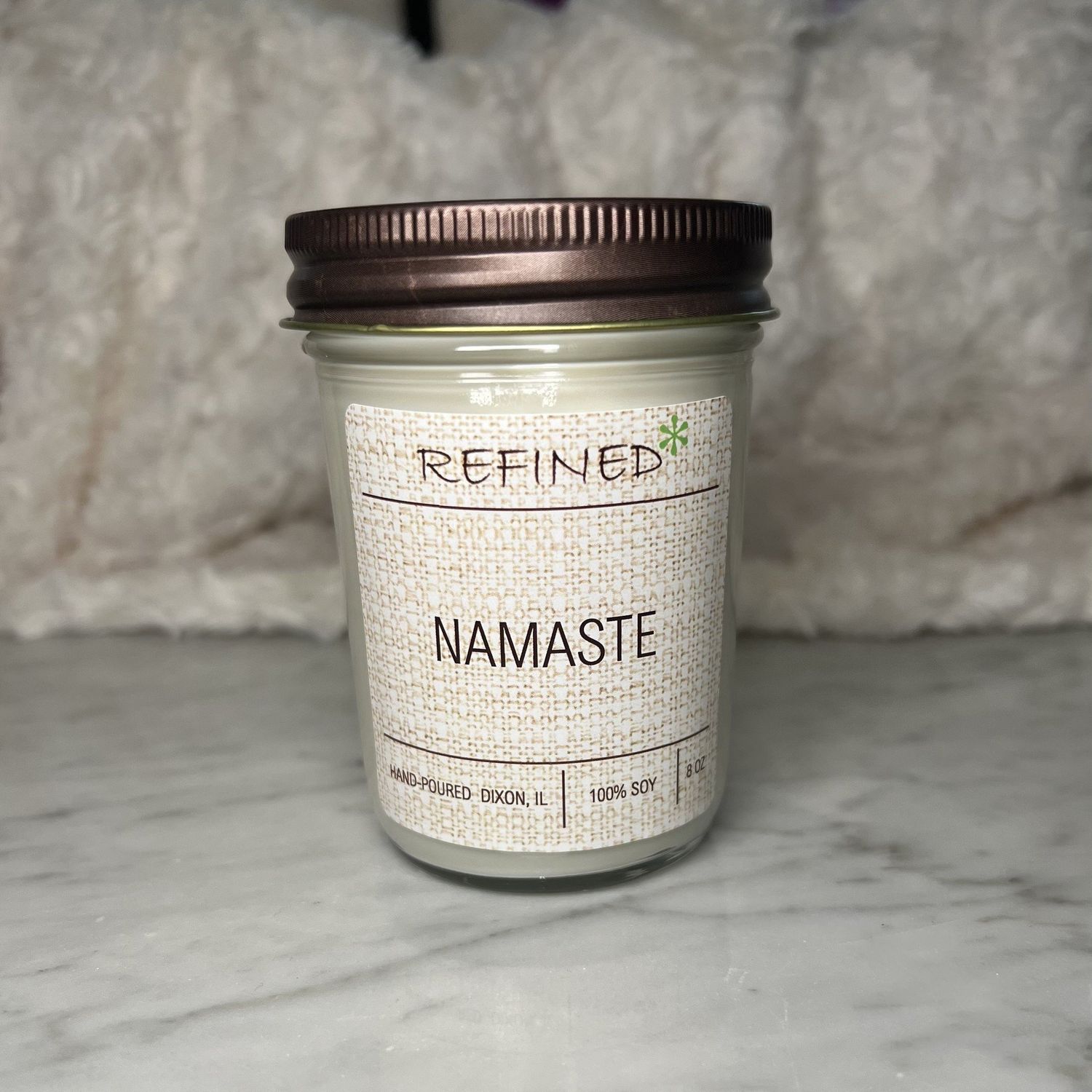 Namaste Candle 8 oz Jar