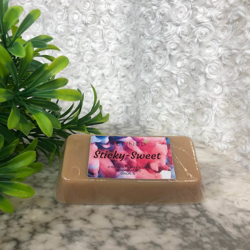 Sticky-Sweet Soap Bar