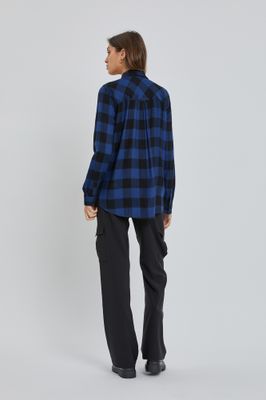 Jackie Flannel - Cobalt