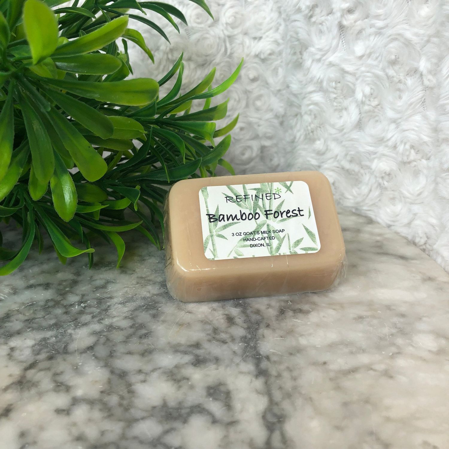 Bamboo Forest Soap Bar, Size: 3 oz