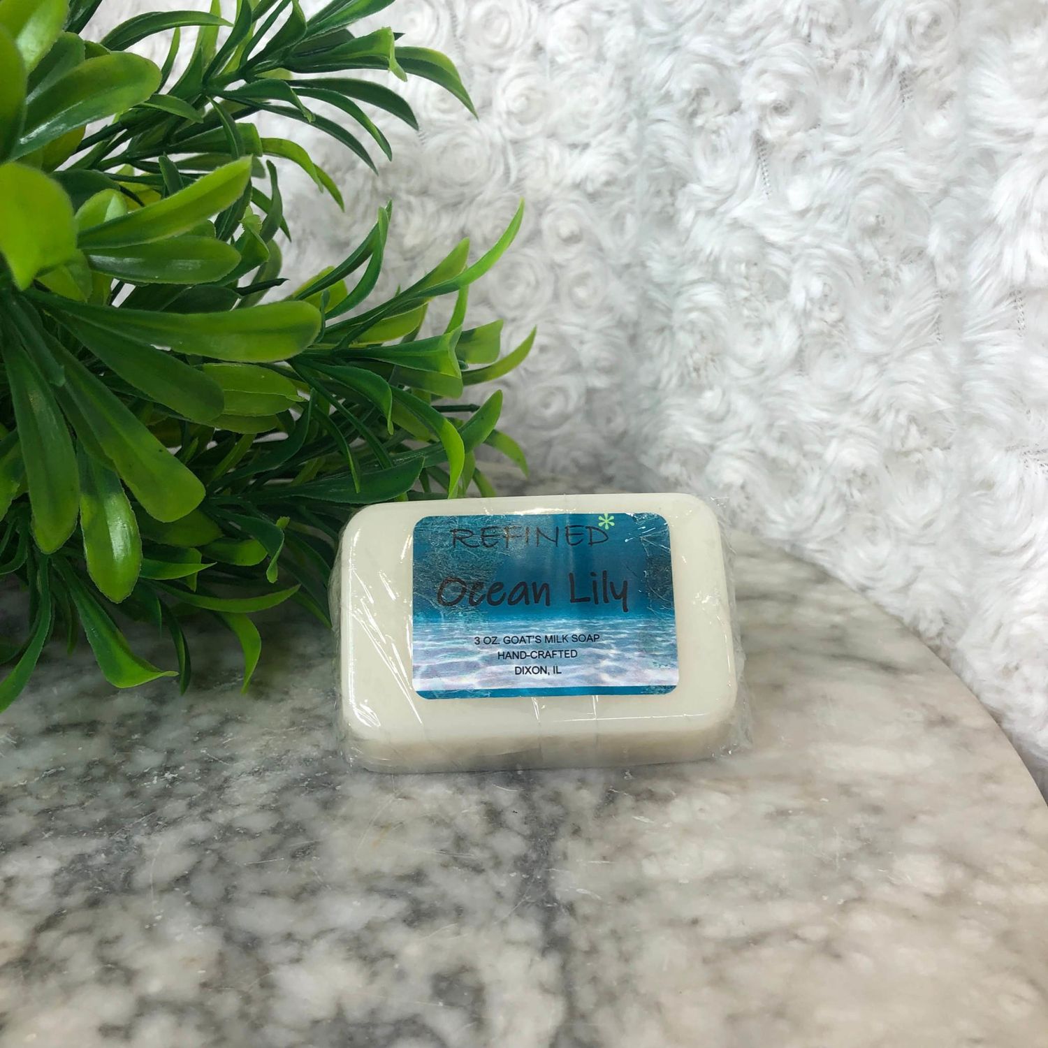 Ocean Lily Soap, Size: 3 oz