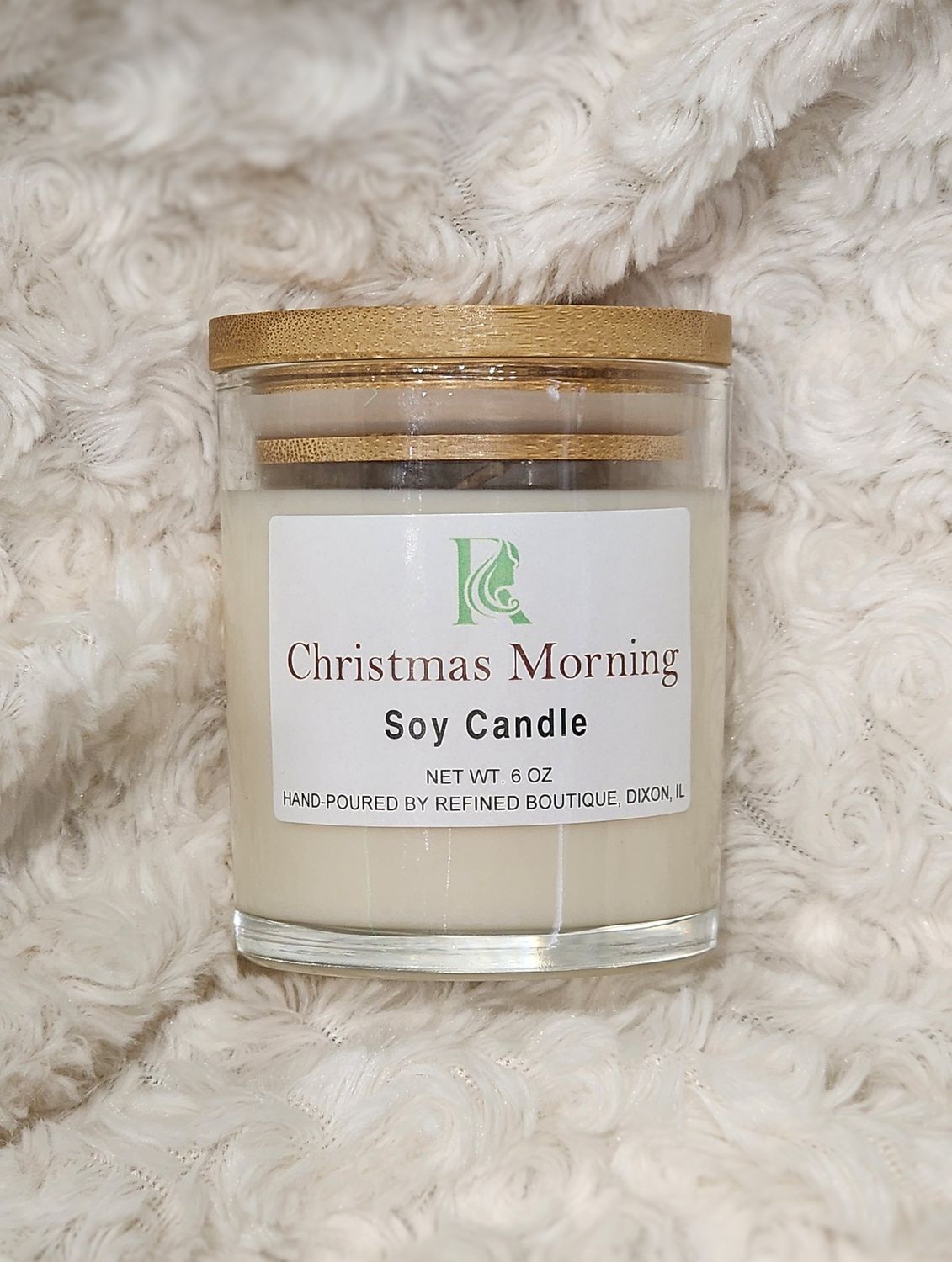 Christmas Morning Candle 6oz Cork Lid