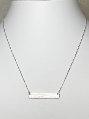 Flat Bar Necklace