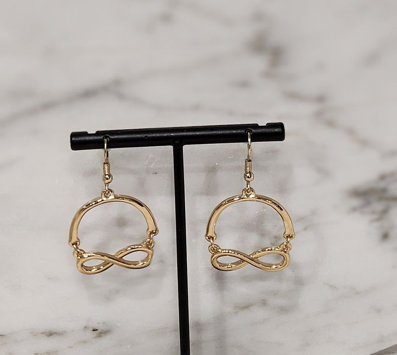 Infinity Dangle Earrings