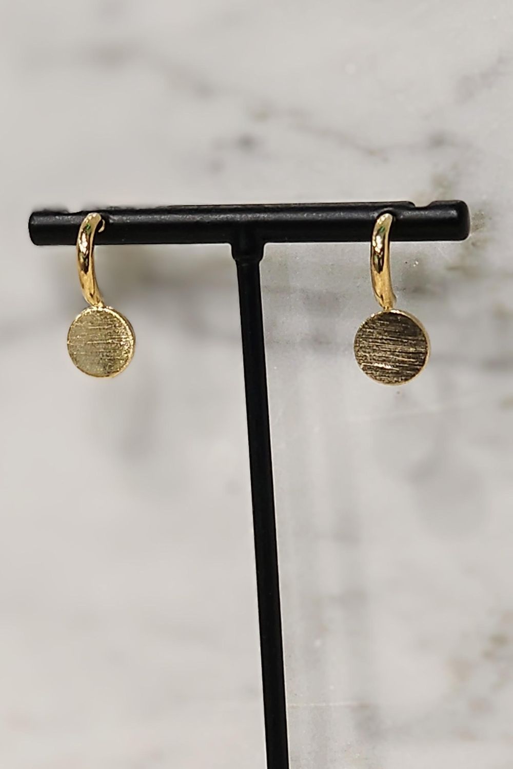 Gold Half Hoop Earring