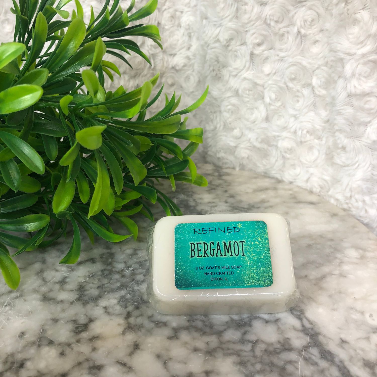 Bergamot Soap Bar, Size: 3 oz