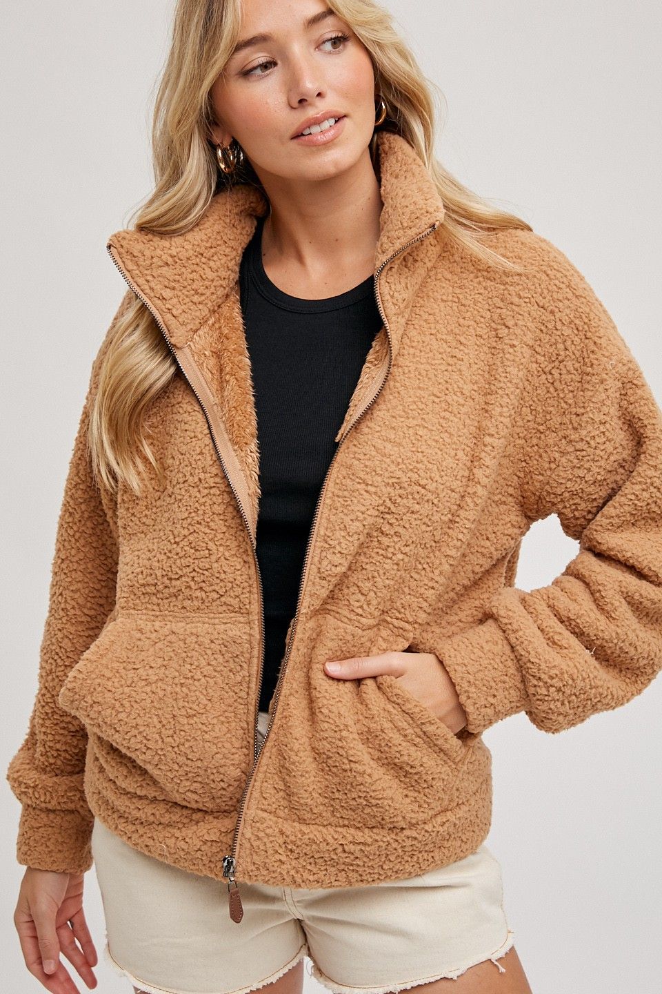 Everyday Fleece Jacket - Taupe
