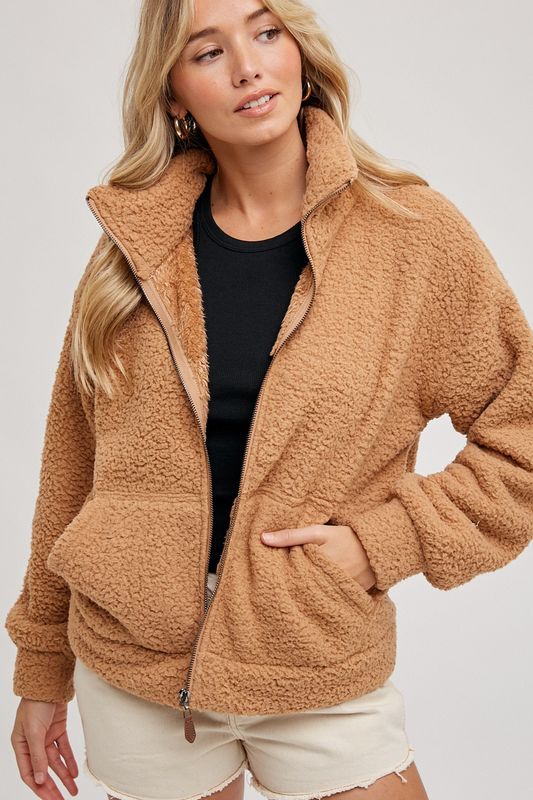 Everyday Fleece Jacket - Taupe