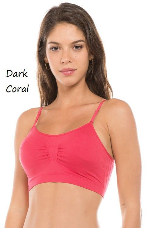 Seamless Bralette - Salmon