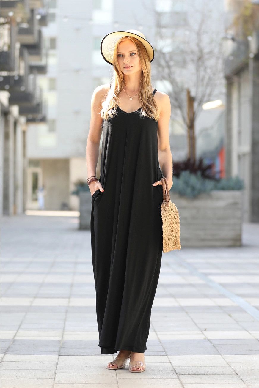 Blake Maxi Dress - Black