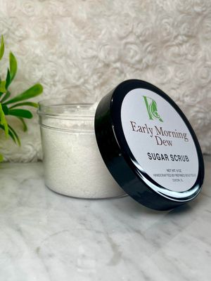 Early Morning Dew Sugar Scrub