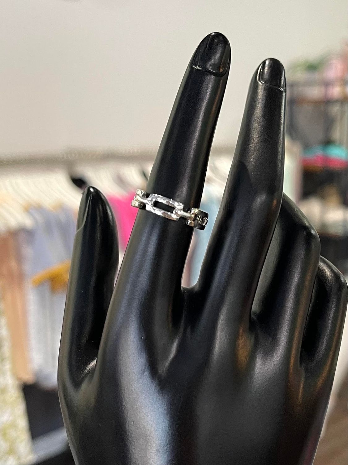 Silver Link Ring - 7