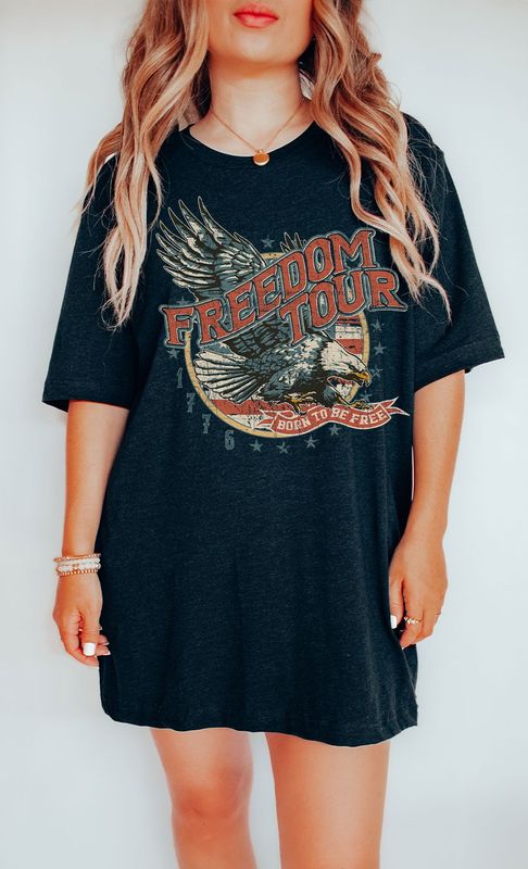Freedom Tour Tee - Black