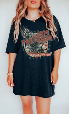 Freedom Tour Tee - Black