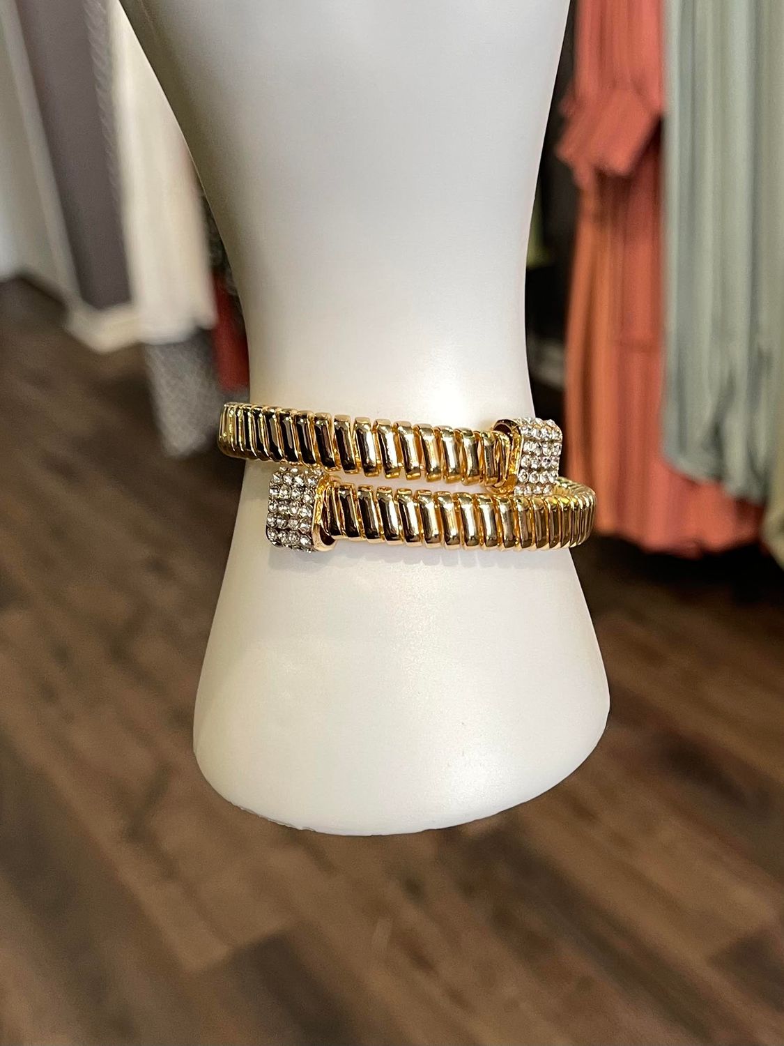 Gold Wrap Bracelet