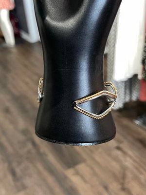 Stainless Steel Rose Cuff