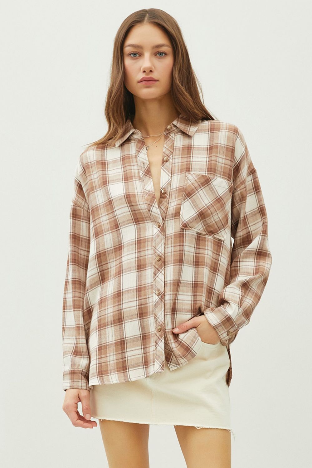 Harley Lightweight Flannel - Mocha