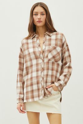 Harley Lightweight Flannel - Mocha