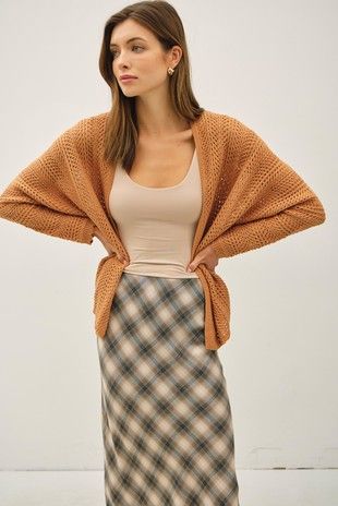 Carly Cardigan - Caramel