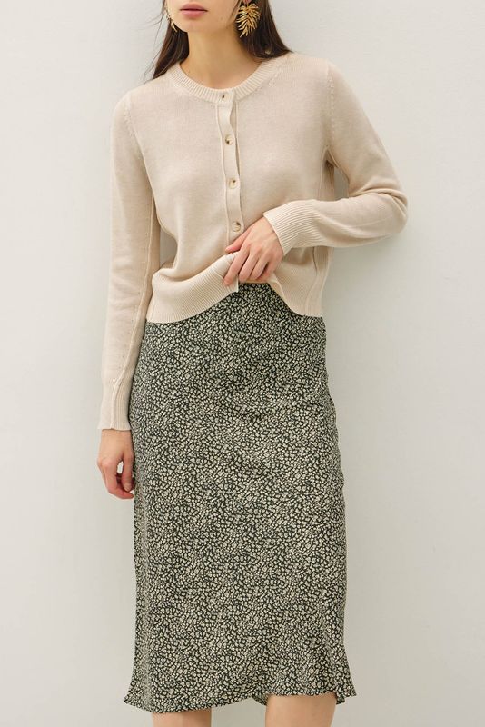 Staci Midi Skirt - Floral Hunter