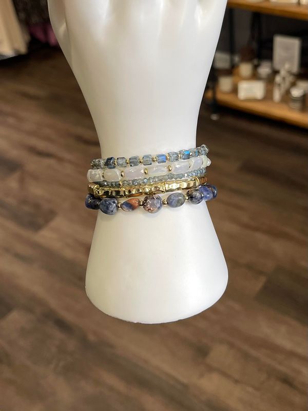 Blue &amp; Gold Bead Bundle