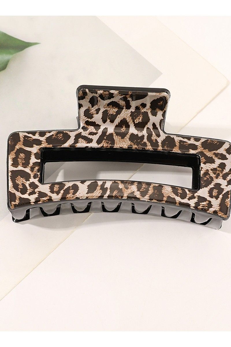 Leopard Print Claw Clip
