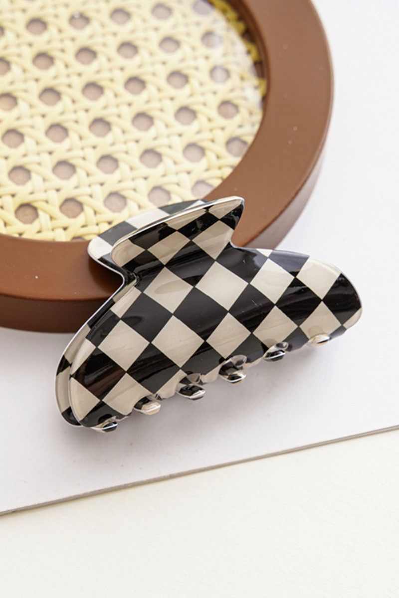 Checkered Claw Clip