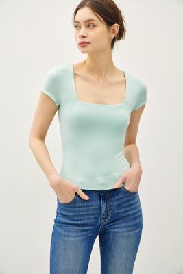 Luna Square Neck Top 