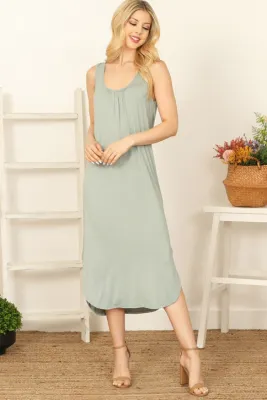 Tara Maxi Dress - Sage