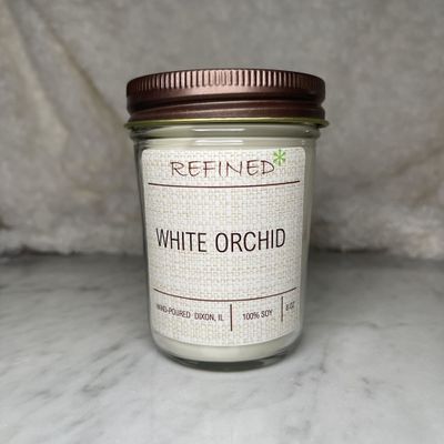 White Orchid Candle