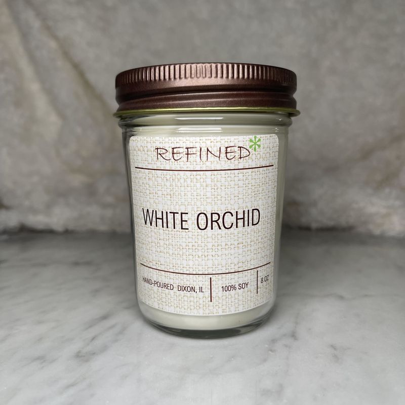 White Orchid Candle
